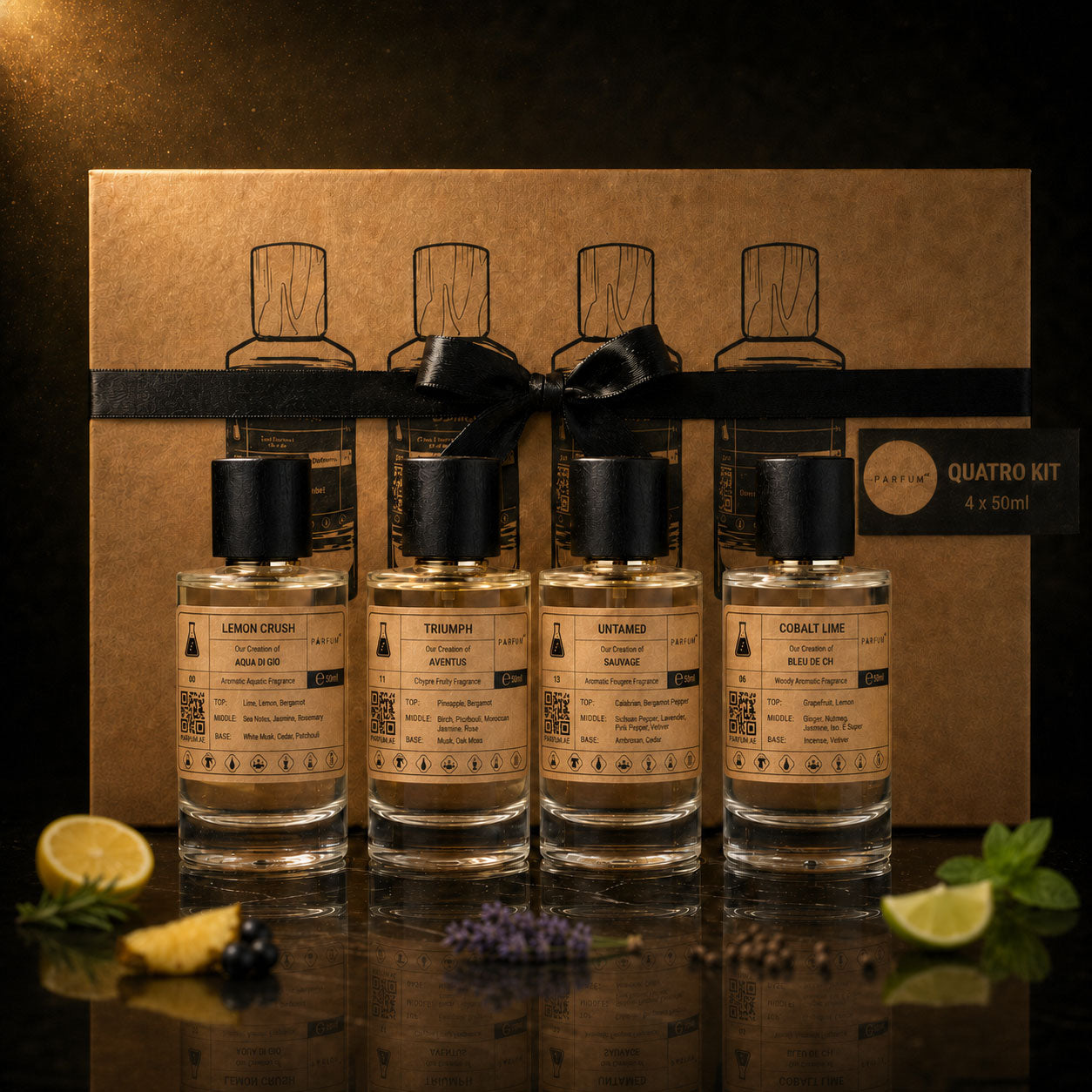 Quatro Kits -Fresh & Woody - Set One