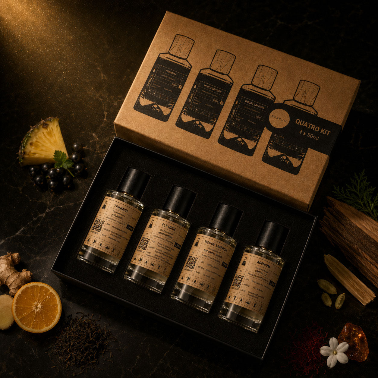 Quatro Kits  -Fresh & Woody - Set Two
