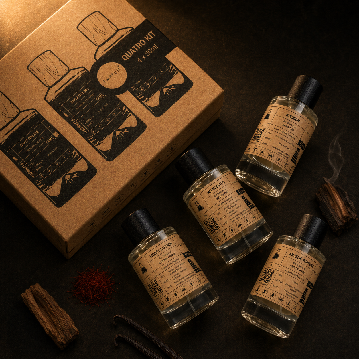 Quatro Kits  -Niche & Exclusive - Set Nine