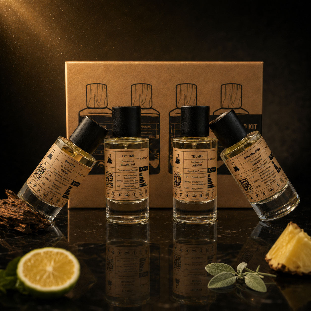 Quatro Kits  -Intense & Luxe - Set Eight